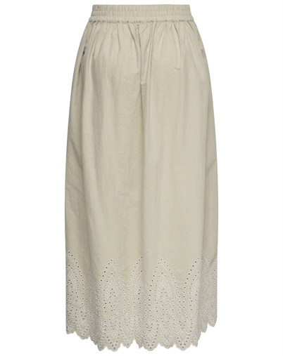 Only - ONLTulum Maxi Nederdel - Olive Gray